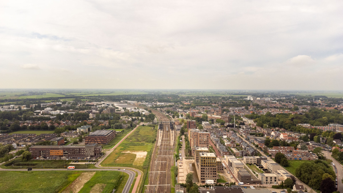 Dronebeeld ODRU Woerden